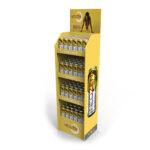 Energy drink cardboard display stand