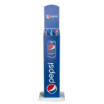 Pepsi metal display stand
